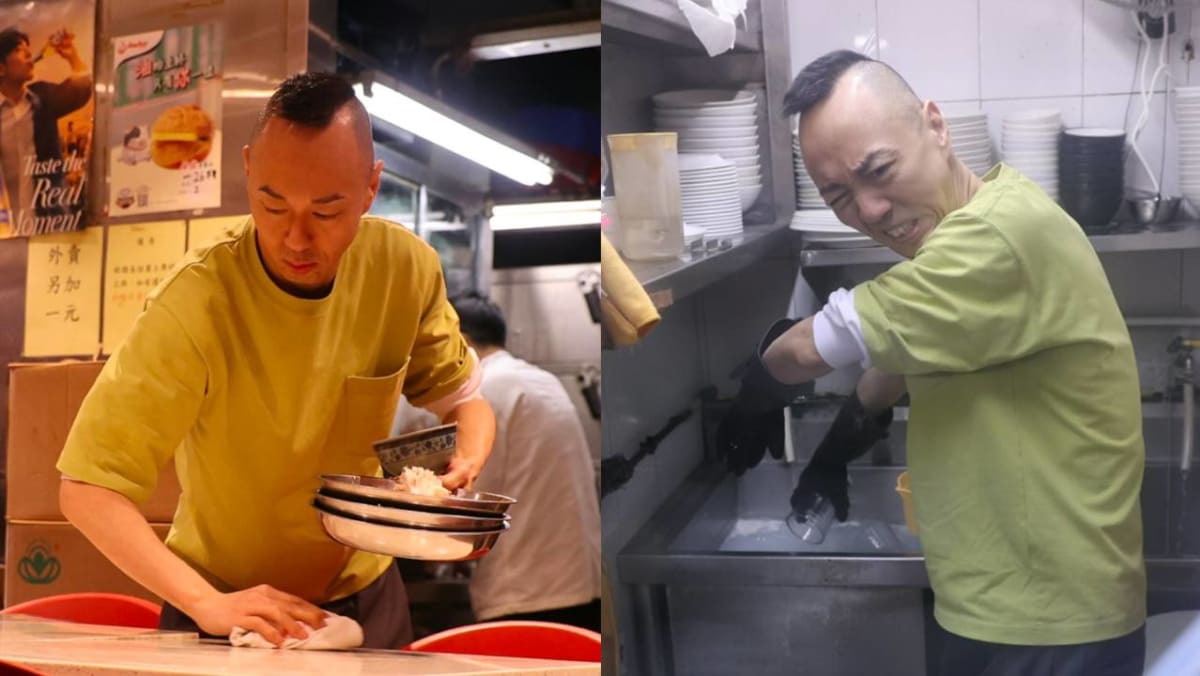 TVB Actor Sunny Tai Now Washes Dishes & Waits Tables At Cha Chaan Teng In HK, Earns About S A Day