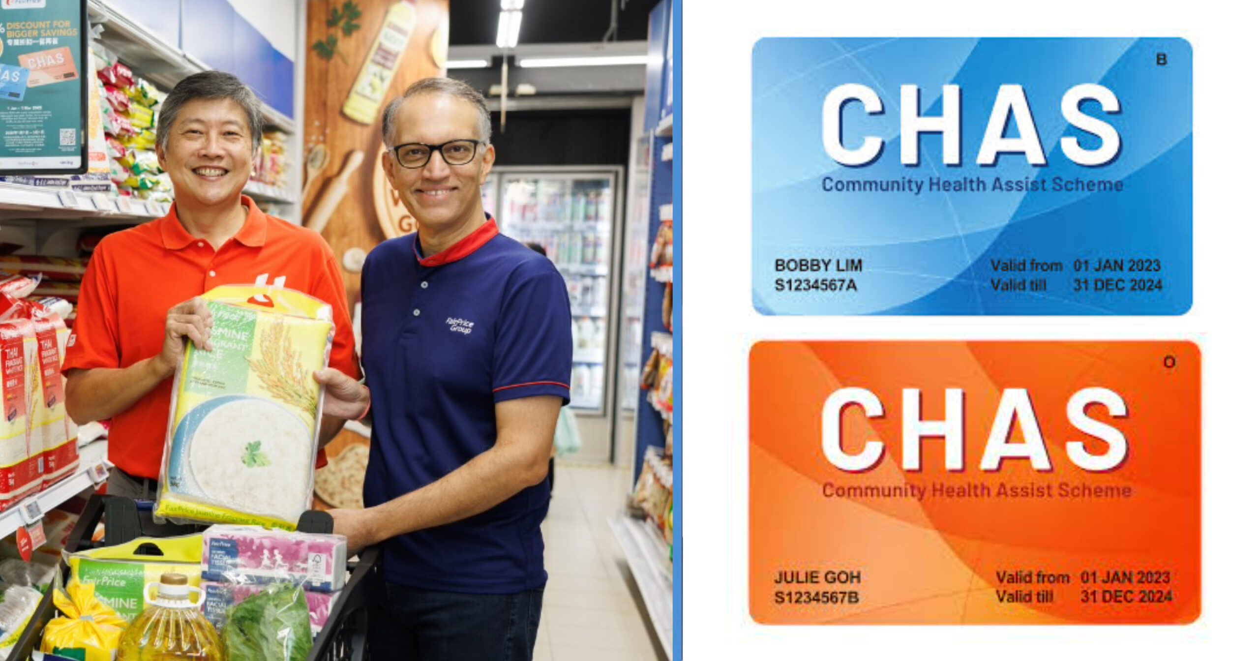 If You Hold a Blue or Orange CHAS Card, There Are Additional Discounts in NTUC FairPrice for 2 Months