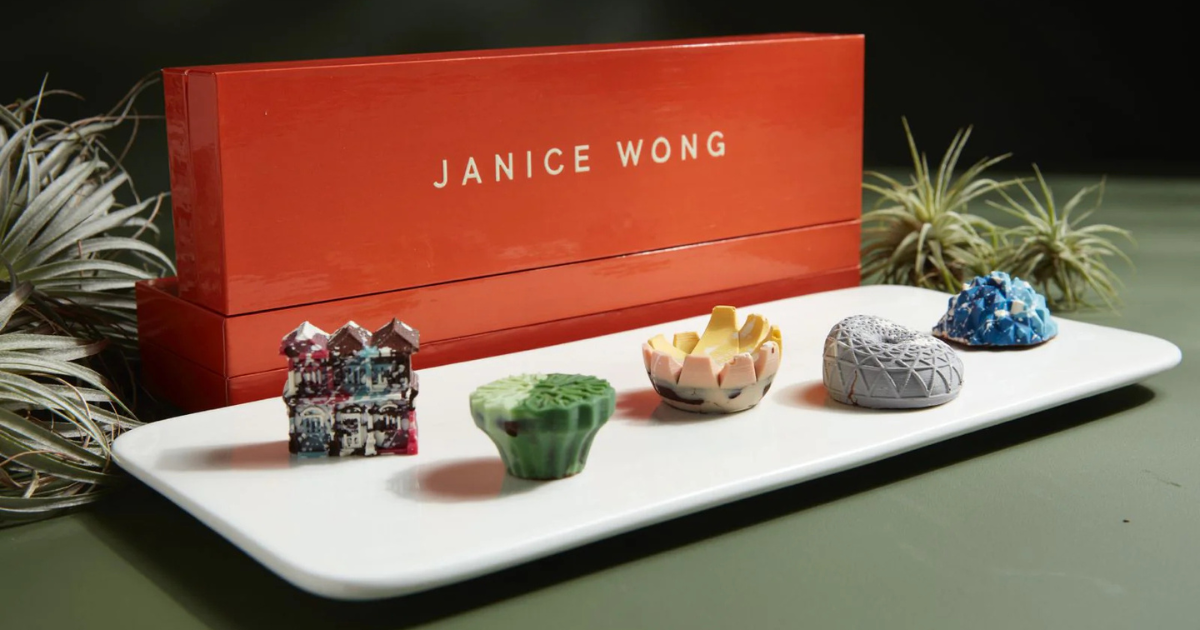 S’pore Confectionary Selling Chocolates Shaped Like Jewel Changi, ArtScience Museum & More