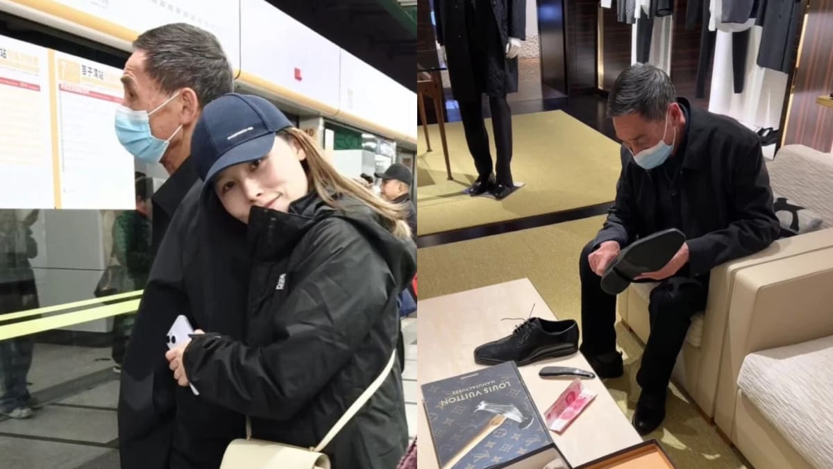 Woman Works With LV Salesperson To Convince Thrifty Granddad To Buy Shoes For Himself By Giving Fake Price