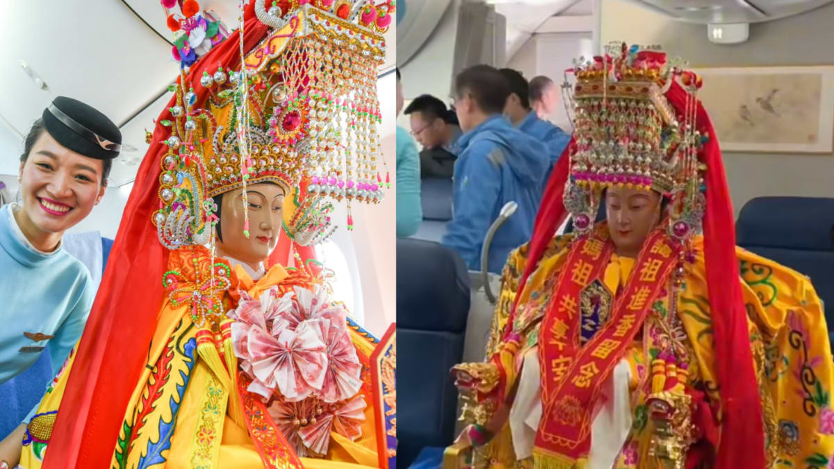 Statue Of Chinese Goddess Seen On Flight, Even Has Her Own Boarding Pass