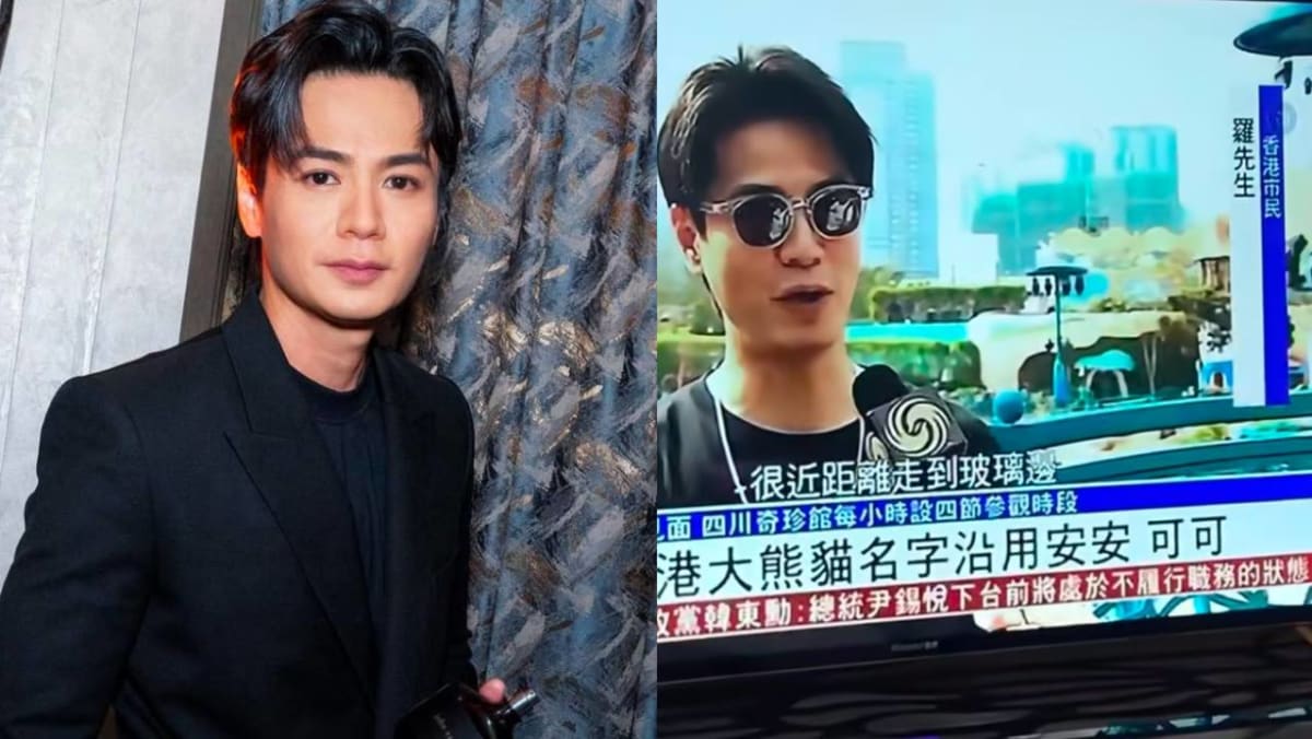 HK News Channel Calls TVB Actor Him Law “HK Resident Mr Law” Like He’s Some Random Passerby