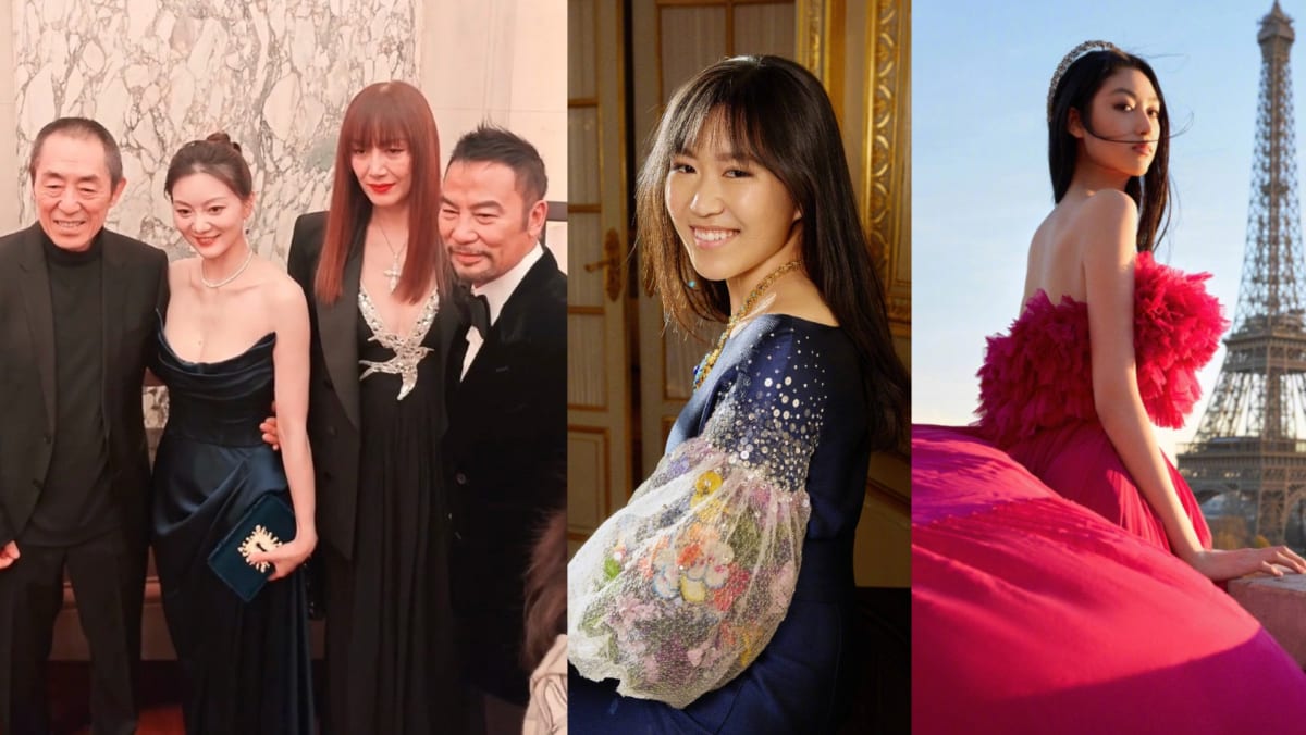 Daughters Of Zhang Yimou, Simon Yam Make Their Society Debut In Paris