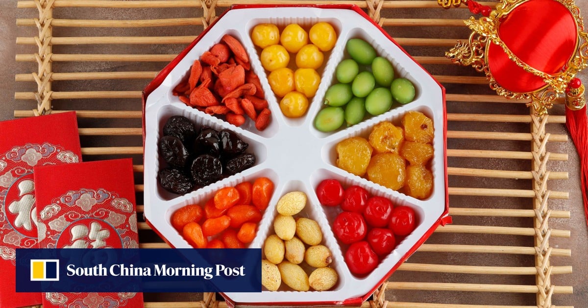 How the red Chinese candy box bestows blessings of luck and wealth during Lunar New Year