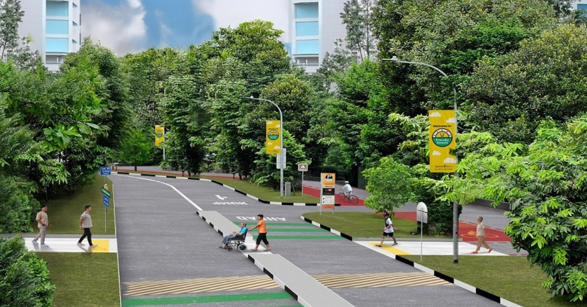 10 areas in Singapore set to become pedestrian-friendly by 2026