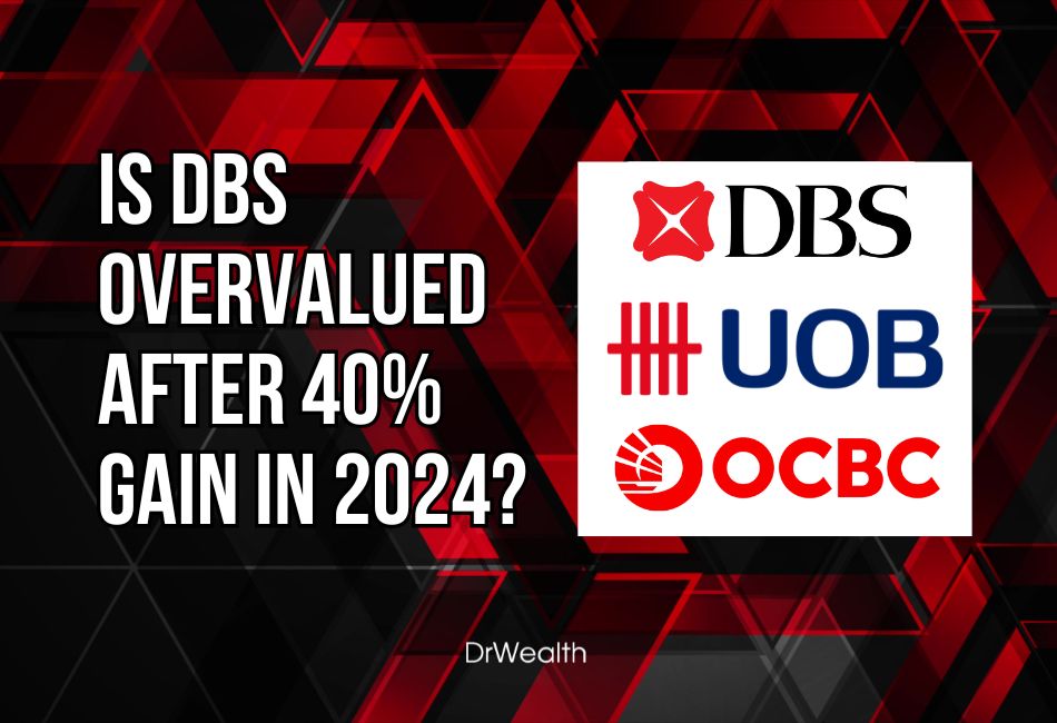 Is DBS Overvalued After a 40% Gain in 2024? What About OCBC and UOB?