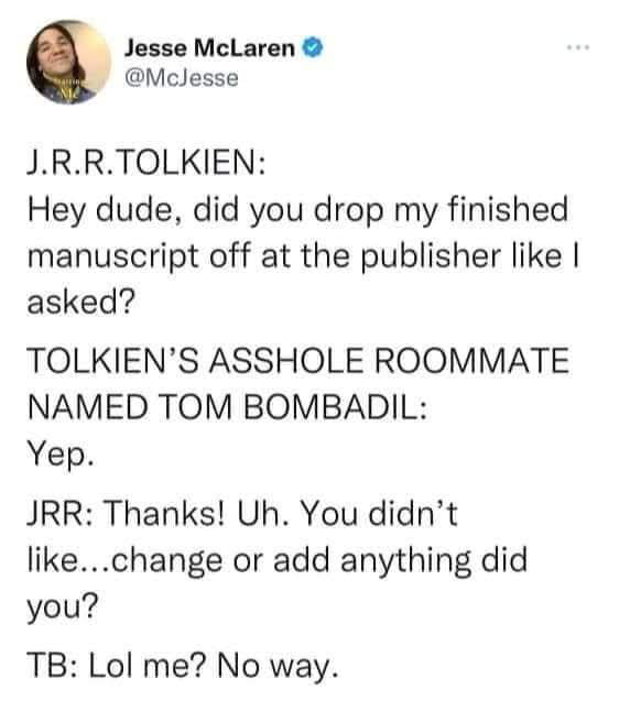 Tolkien's roommate