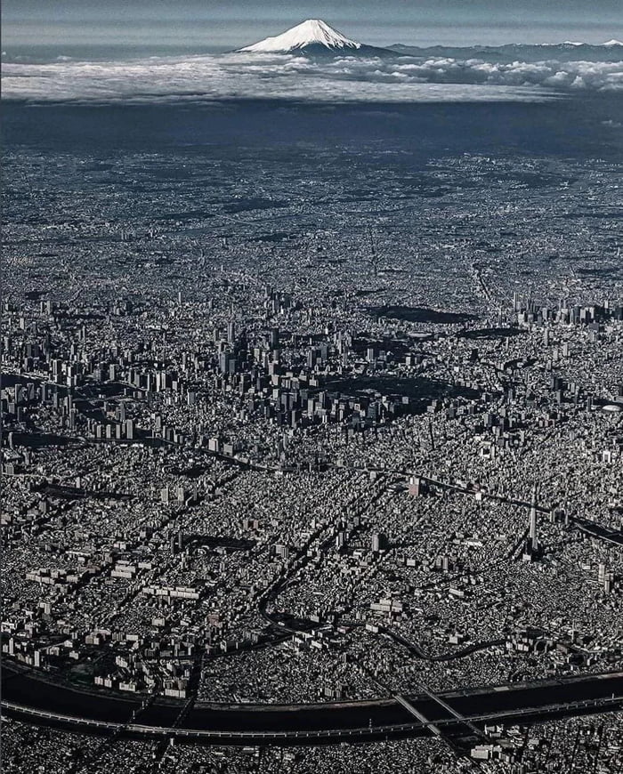 A big town is called a city. A big city is called a metropolis. And then there's Tokyo…