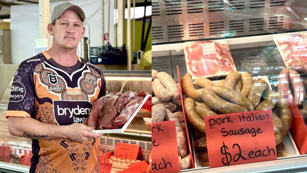 Australian butcher sets up stall at Toa Payoh wet market, sells handmade sausages and meatballs