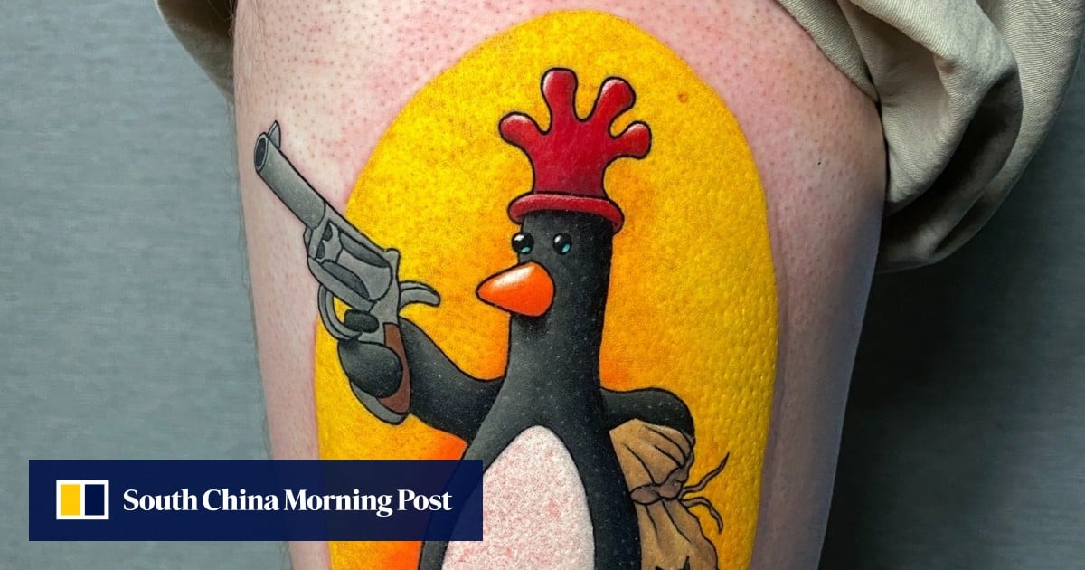 Wallace and Gromit villain Feathers McGraw tattoo designs go viral