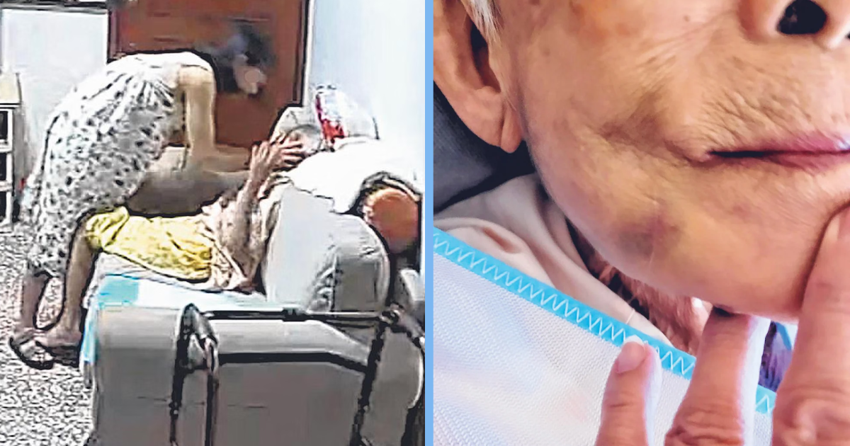 CCTV Caught FDW Abusing 90-YO Woman in S’pore, Which Includes Choking of Woman