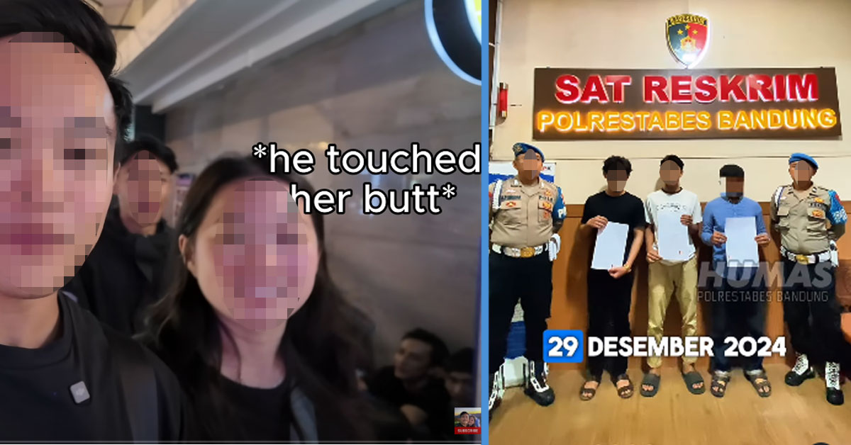 3 Indonesian Teens Caught on Video Harassing a S’porean Couple