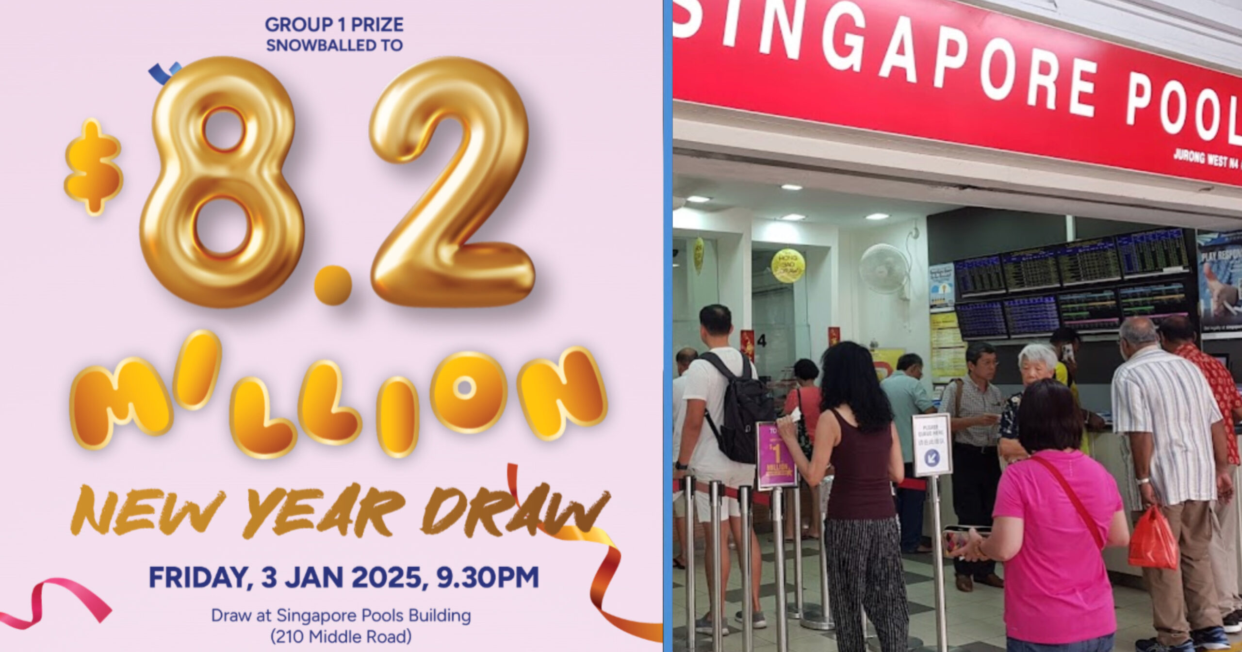 TOTO New Year Draw on 3 Jan Has .2 Million Prize