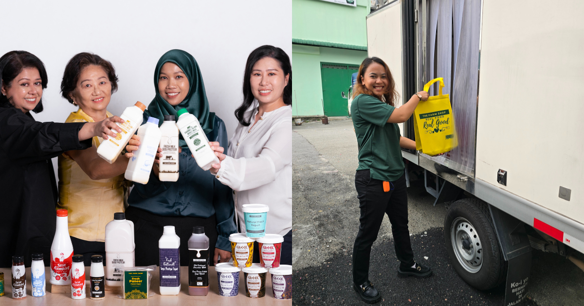 The Farm Shop offers weekly fresh milk subscriptions in Malaysia