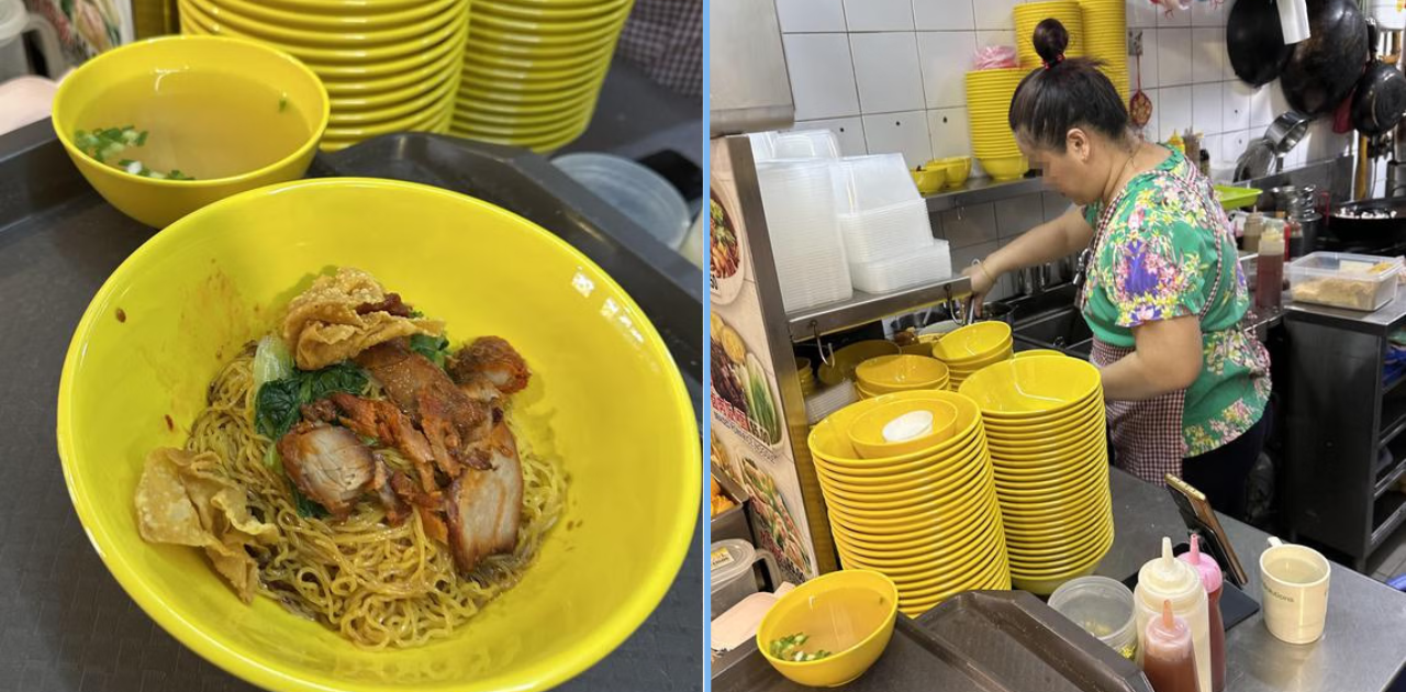 Customer Claims Wanton Noodles Smell Like Dirty Cloth But Stall Owner is Unfazed