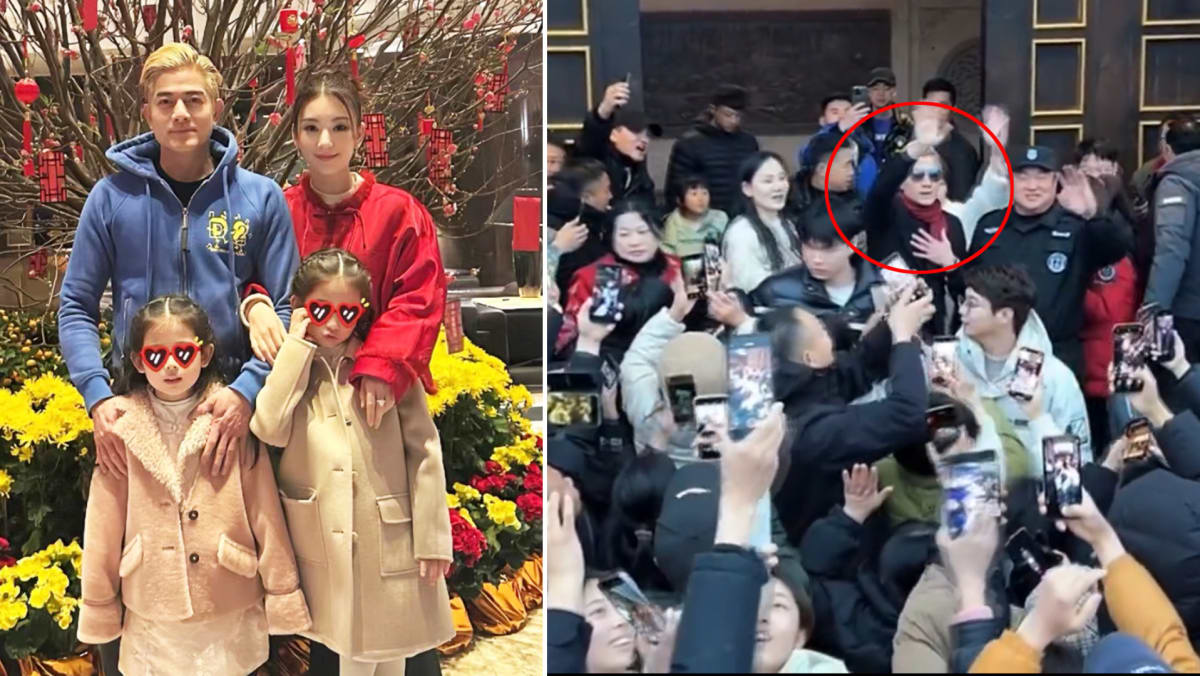 Aaron Kwok Gets Rockstar Welcome On Visit To Wife’s Hometown For Chinese New Year