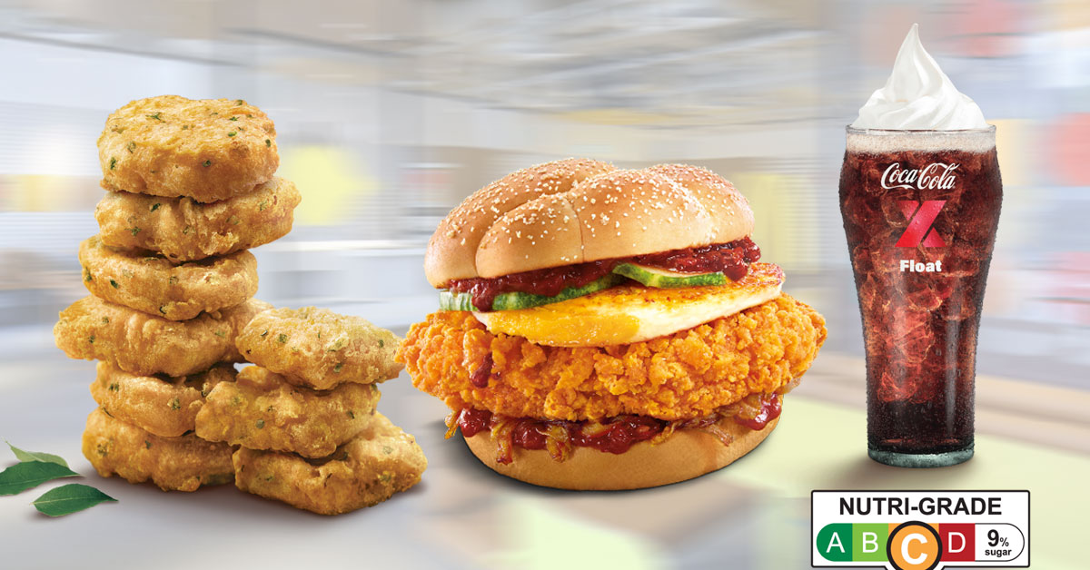 McDonald’s Singapore Launching Curry McNuggets, Brings Back Nasi Lemak Burger