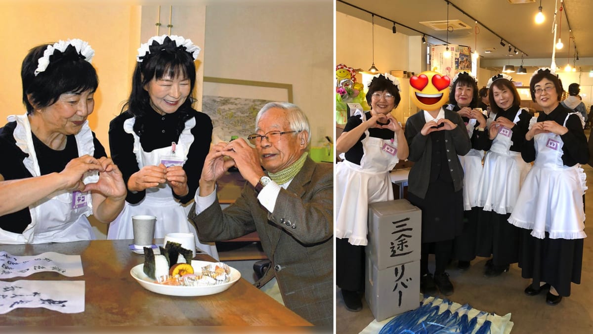 This Maid Café In Japan Only Hires Women Aged 65 & Above